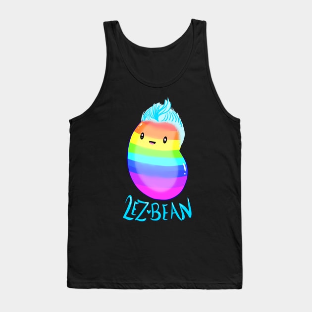 Lez Bean Tank Top by Toni Tees